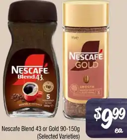 Farmer Jack's Nescafe Blend 43 or Gold offer