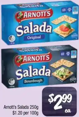 Farmer Jack's Arnott's Salada offer