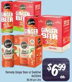 Farmer Jack's Remedy Ginger Beer or Switchel offer