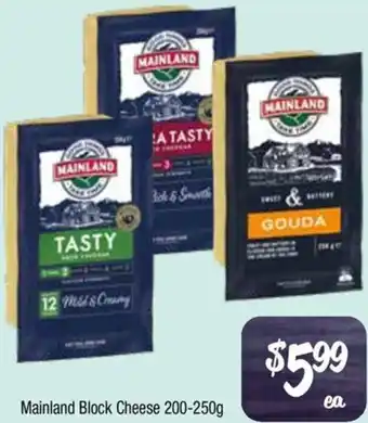 Farmer Jack's Mainland Block Cheese offer