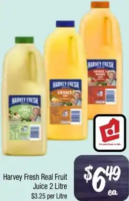 Farmer Jack's Harvey Fresh Real Fruit Juice offer