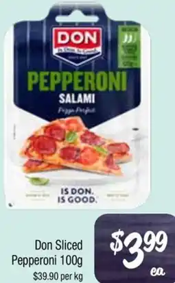 Farmer Jack's Don Sliced Pepperoni offer
