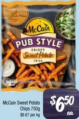 Farmer Jack's McCain Sweet Potato offer