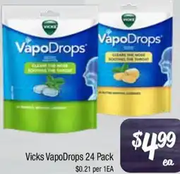 Farmer Jack's Vicks VapoDrops offer