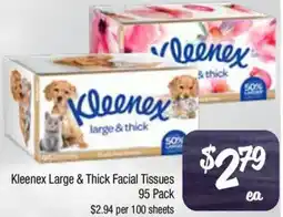 Farmer Jack's Kleenex Facial Tissues offer