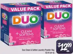 Farmer Jack's Duo Clean & Soften Laundry Powder offer