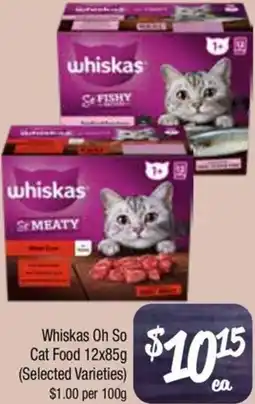 Farmer Jack's Whiskas Oh So Cat Food offer