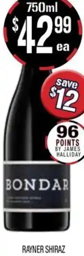 Farmer Jack's Rayner shiraz offer