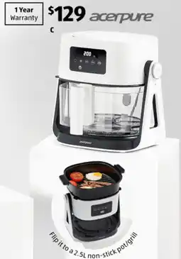 ALDI Acerpure 2-in-1 Air Fryer offer