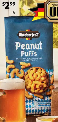 ALDI Oktoberfest Peanut Puffs offer