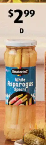 ALDI Oktoberfest White Asparagus Spears offer