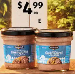 ALDI Oktoberfest Pork Liverwurst offer