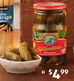 ALDI Spreewälder Original Pickled Gherkins offer