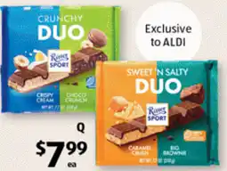 ALDI Ritter Sport Duo offer