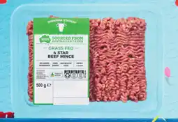 ALDI Jindurra Station 4 Star Grass Fed Beef Mince offer
