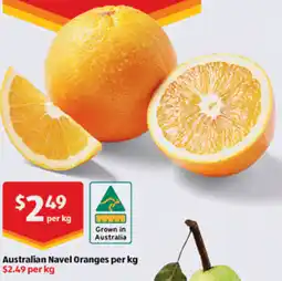ALDI Australian Navel Oranges offer