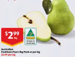 ALDI Australian Navel Oranges offer
