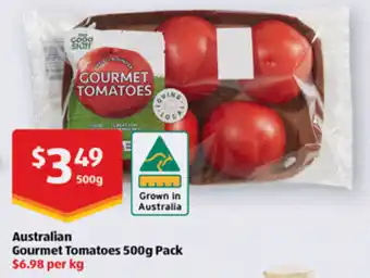 ALDI Australian Gourmet Tomatoes offer