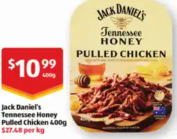 ALDI Jack Daniel's Tennessee Honey Pulled Chicken offer
