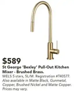 Harvey Norman St George ‘Bexley' Pull-Out Kitchen Mixer offer