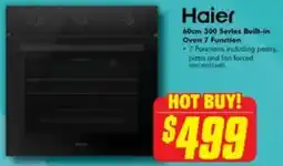 The Good Guys Haier 60cm 300 Series Built-in Oven 7 Function offer