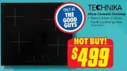 The Good Guys TECHNIKA 60cm Ceramic Cooktop offer