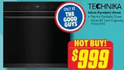 The Good Guys TECHNIKA 60cm Pyrolytic Oven offer