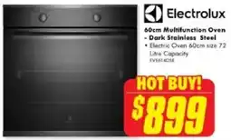 The Good Guys Electrolux 60cm Multifunction Oven offer
