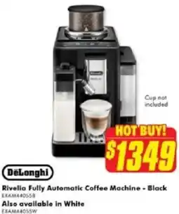 The Good Guys DeLonghi Rivelia Fully Automatic Coffee Machine offer