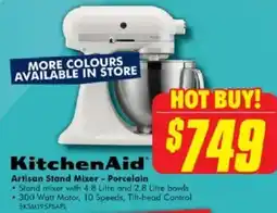 The Good Guys KitchenAid® Artisan Stand Mixer offer