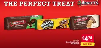 Spar Arnott's Chocolate Biscuits offer