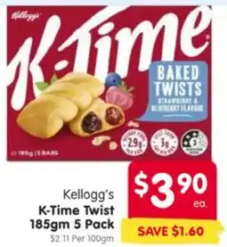 Spar Kellogg's K-Time Twist offer