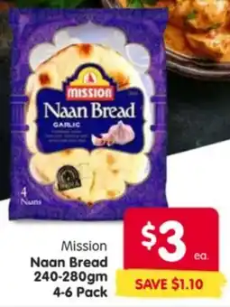 Spar Mission naan bread offer