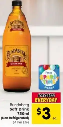 Spar Bundaberg Soft Drink offer