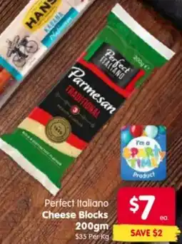 Spar Perfect Italiano Cheese Blocks offer