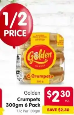 Spar Golden Crumpets offer