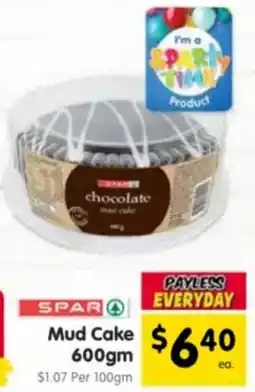 Spar SPAR Mud Cake offer