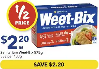 Ritchies Sanitarium Weet-Bix offer
