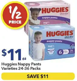 Ritchies Huggies Nappy Pants offer