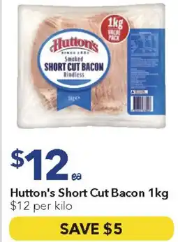 Ritchies Hutton's Short Cut Bacon offer