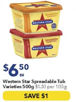Ritchies Western Star Spreadable Tub offer
