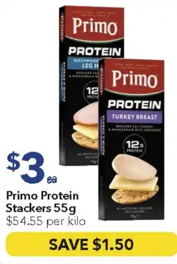 Ritchies Primo Protein Stackers offer