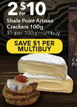 Ritchies Shale Point Artisan Crackers offer