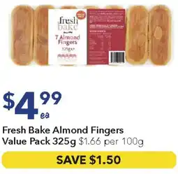 Ritchies Fresh Bake Almond Fingers offer
