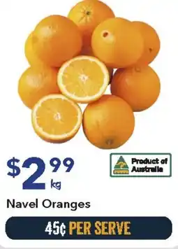 Ritchies Navel Oranges offer