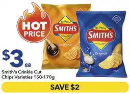 Ritchies Smith's Crinkle Cut Chips offer
