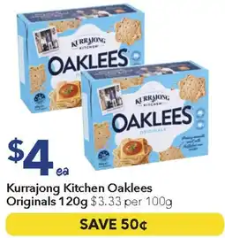 Ritchies Kurrajong Kitchen Oaklees Originals offer