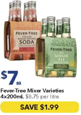 Ritchies Fever-Tree Mixer offer