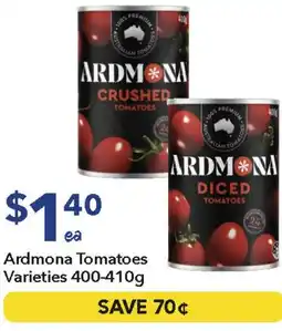 Ritchies Ardmona Tomatoes offer