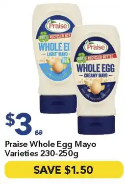 Ritchies Praise Whole Egg Mayo offer